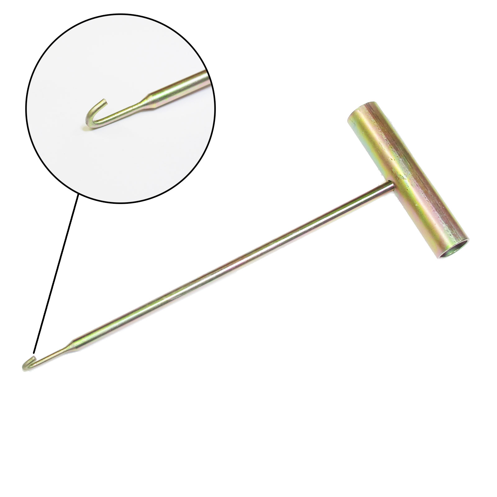 Spring Hook Puller Handle Tool for Exhausts Brakes Headlight Garage
