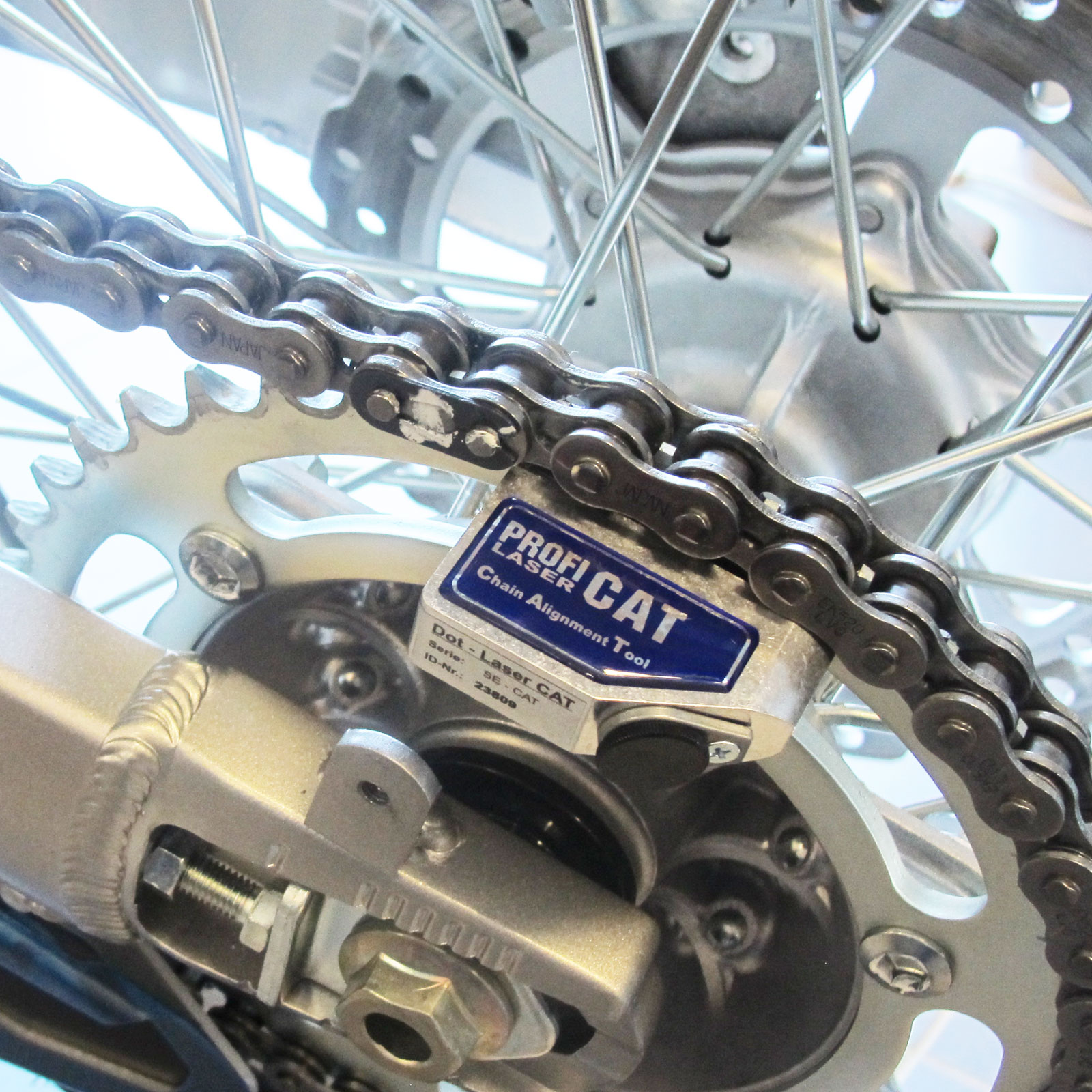 Profi SECAT Motorcycle Chain Alignment Tool Dot Laser Type eBay