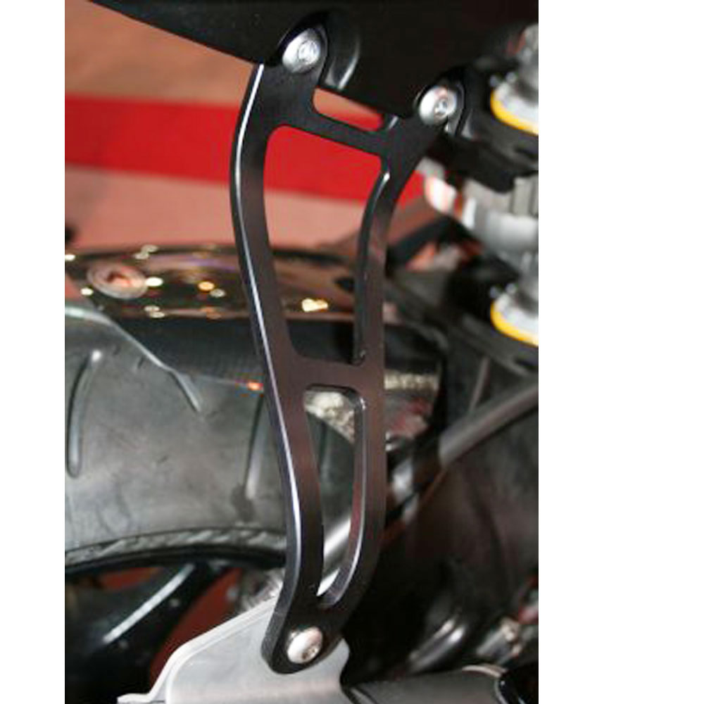 R&G Black Motorcycle Exhaust Hanger Bracket EH0040BK Suzuki GSXR600 750