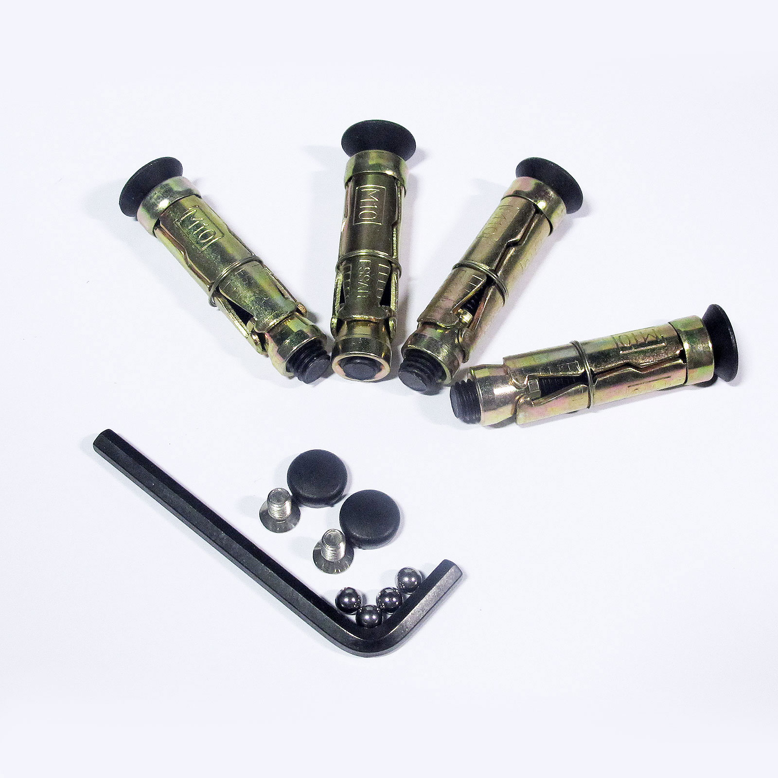 Motorcycle Ground Wall Security Anchor Flip Down Heavy Duty Bolt Secure