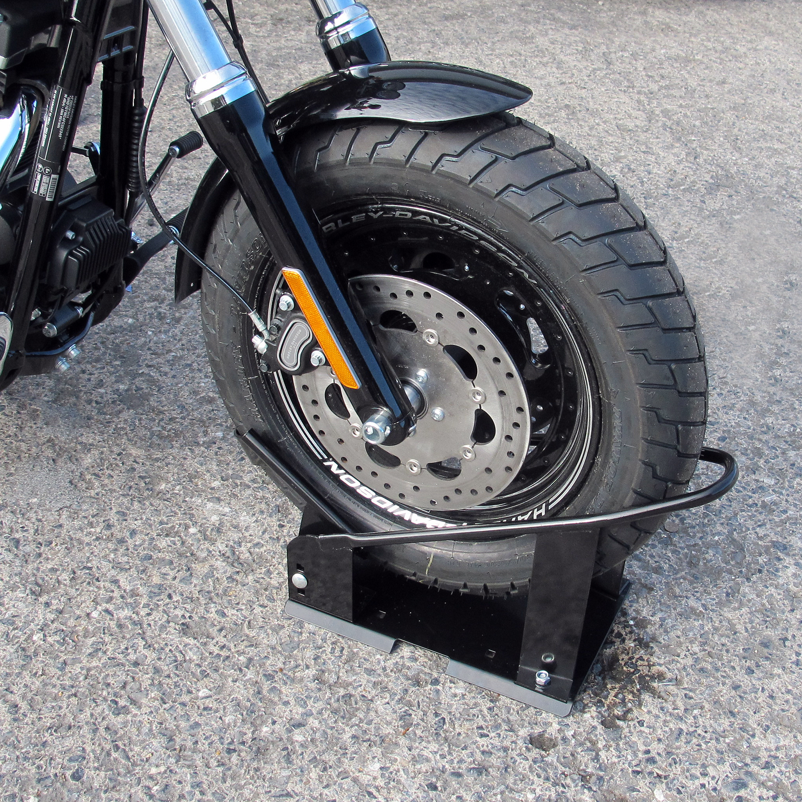 motorbike front wheel holder